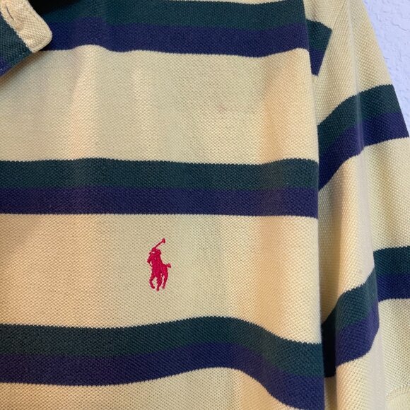 Urban Outfitters Urban Renewal Reworked Polo Ralph Lauren Long Sleeve Shirt - Picture 3 of 5
